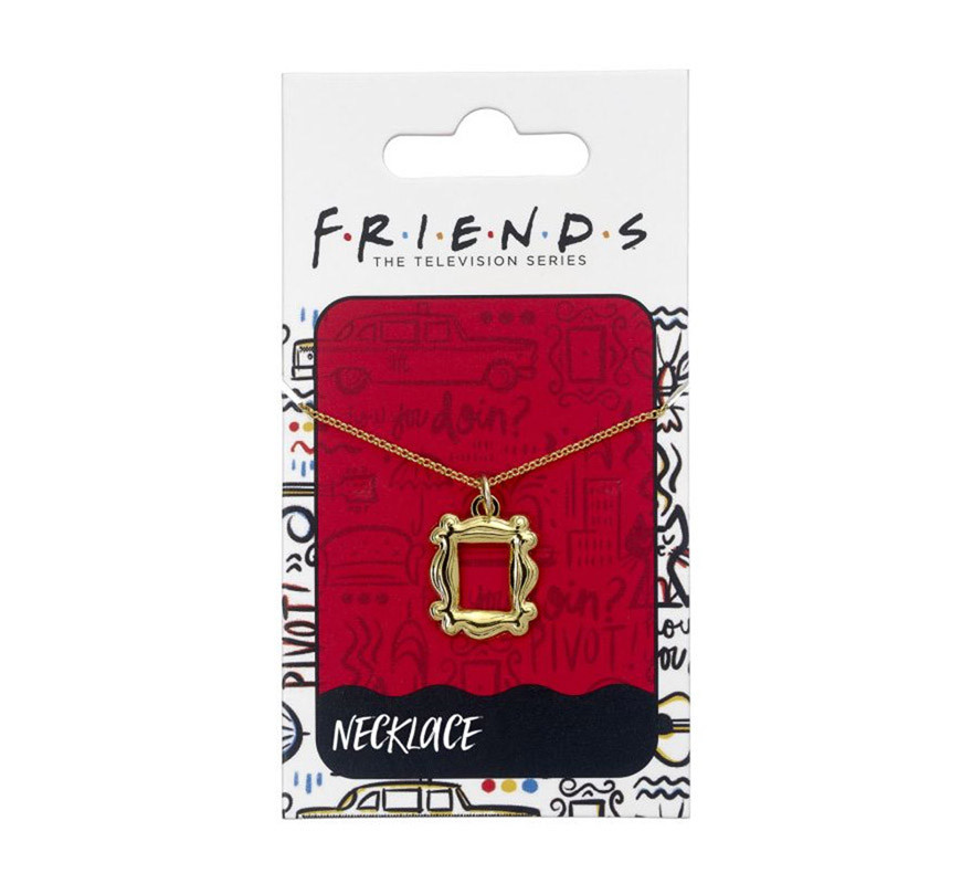 Friends Gold Frame Pendant-B