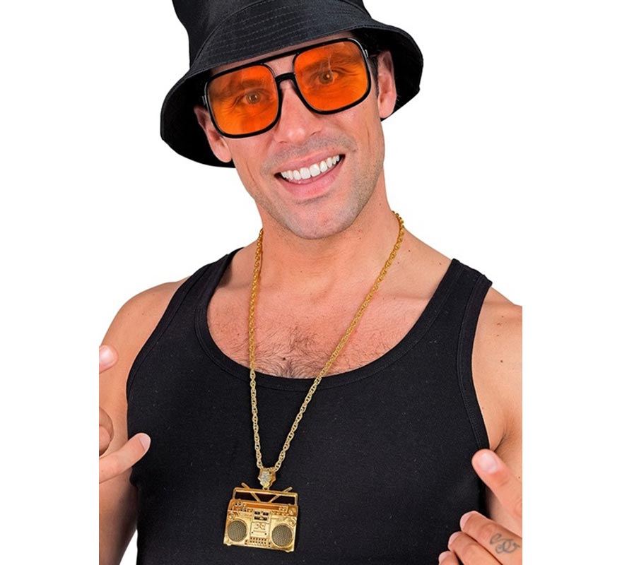 75cm Radio Pendant Necklace-B