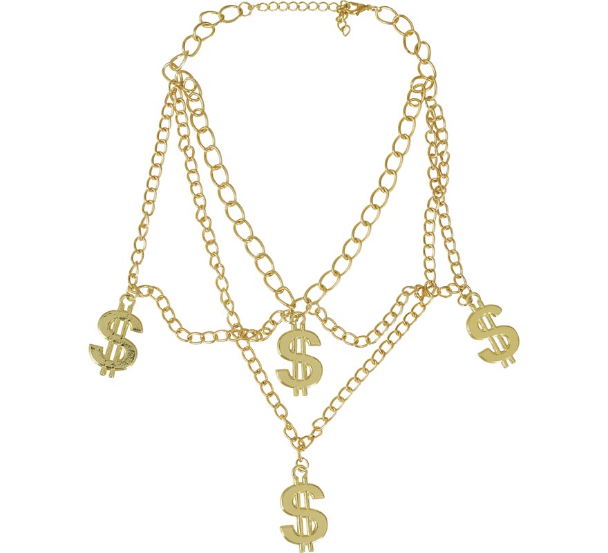 Collar de Dólares de Rapero-B