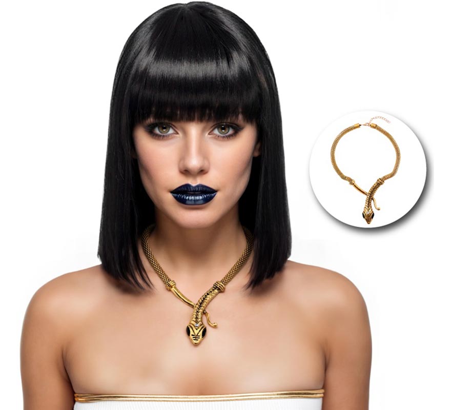 Collar Egipcia Serpiente-B