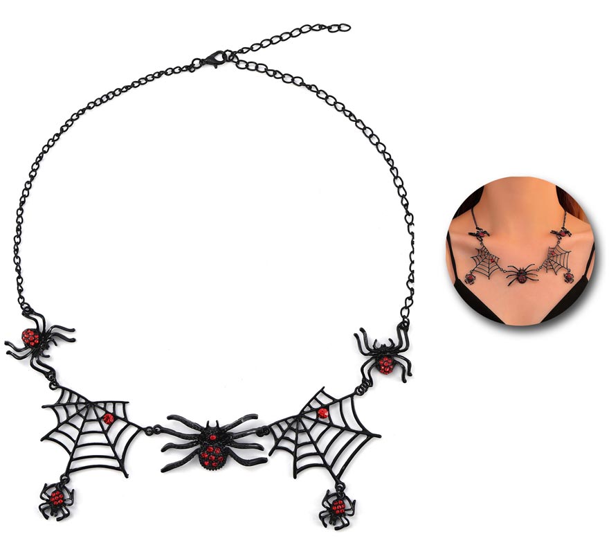 Spider Necklace-B