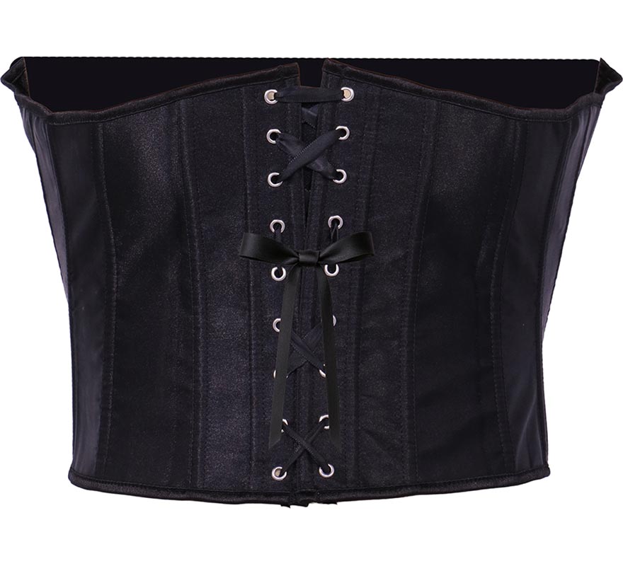 Corset Pirata negro para mujer-B
