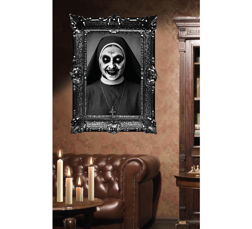 Murderous Nun Horror Sticker 58x45 cm-B