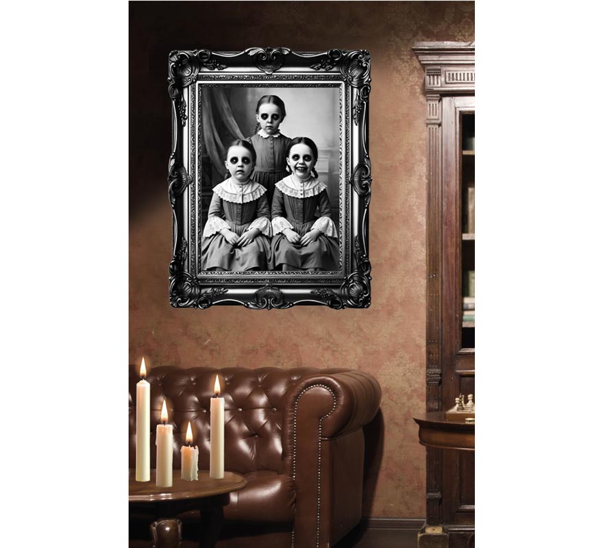 Horror Girls Adhesive Picture 58x45 cm-B