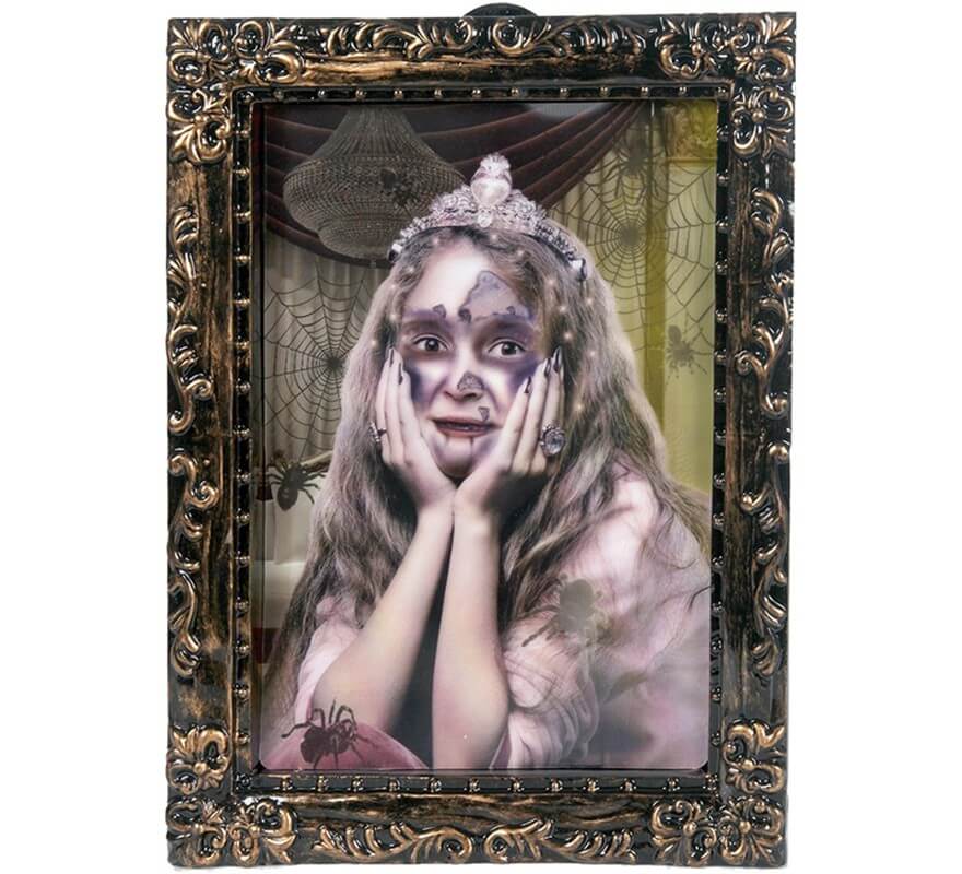 Zombie Prinzessin malt 27 x 35 cm-B