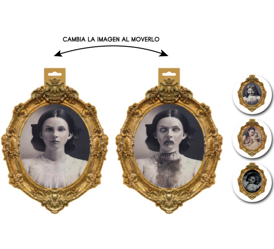 Oval Hologram Frame 25x35 cm-B