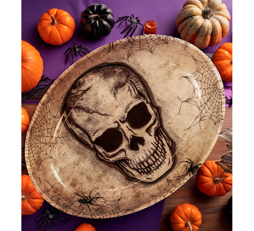 Cuenco con Calavera de 32x24 cm-B