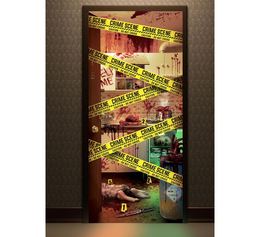 ''Crime Scene'' Door Decoration 80x180 cm-B