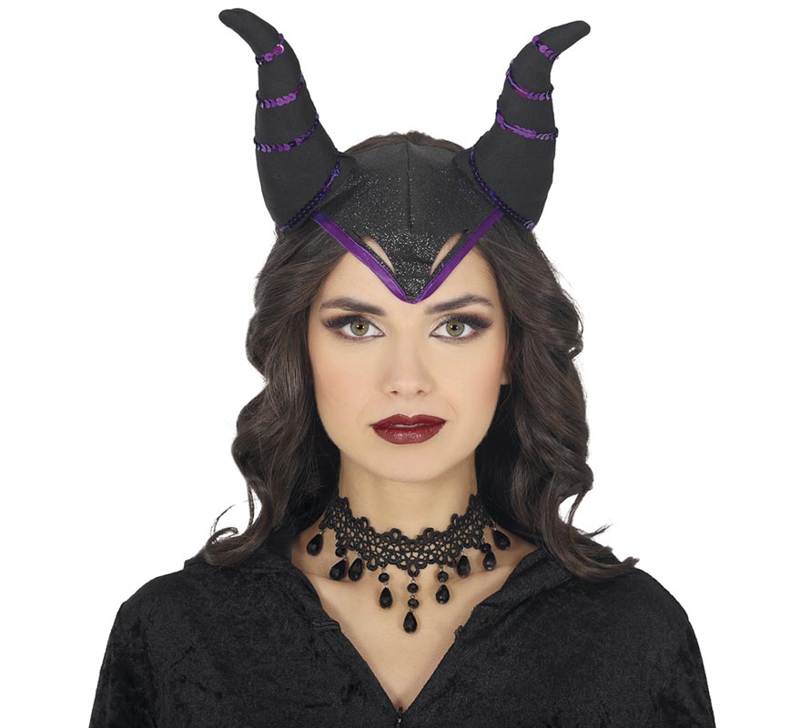 Evil Horns Headband-B