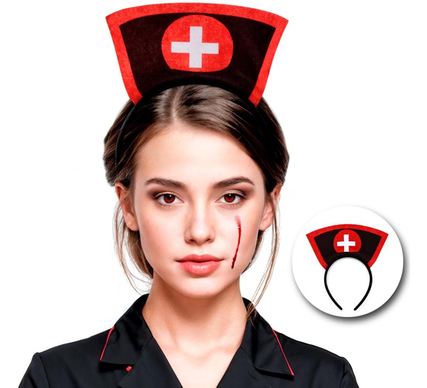 Black Nurse Headband-B