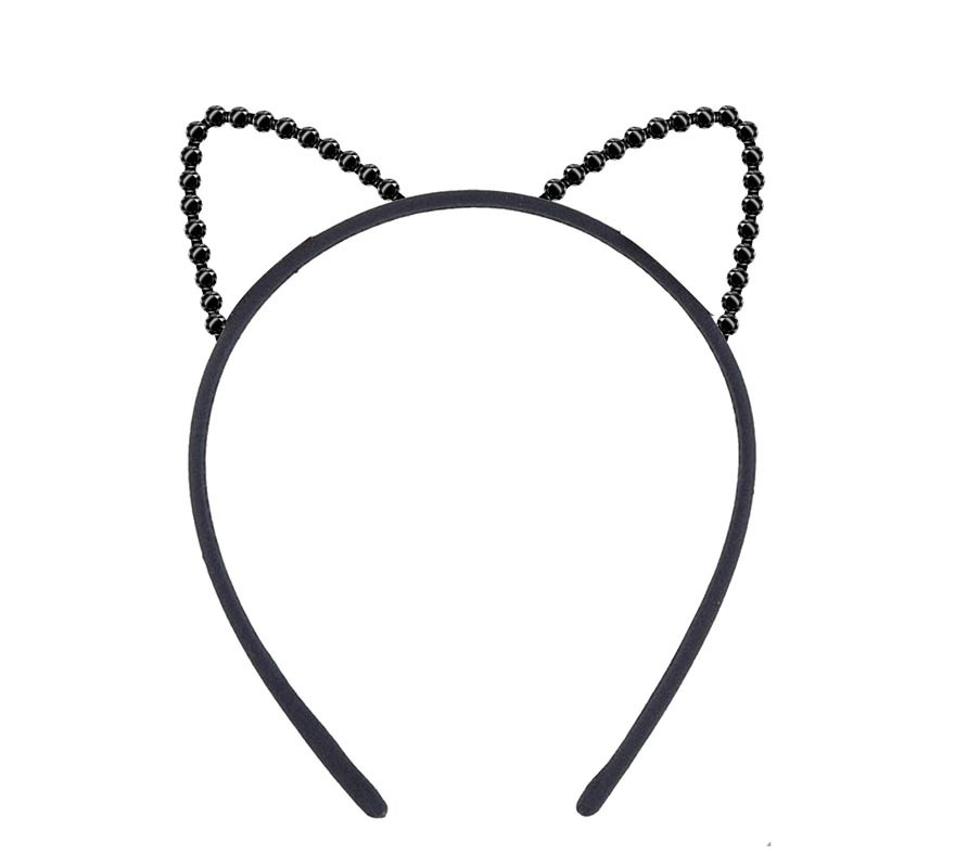 Metallisches Kätzchen-Stirnband für Erwachsene-B