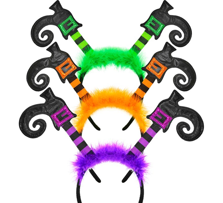 Diadema de Piernas de Bruja surtidas-B