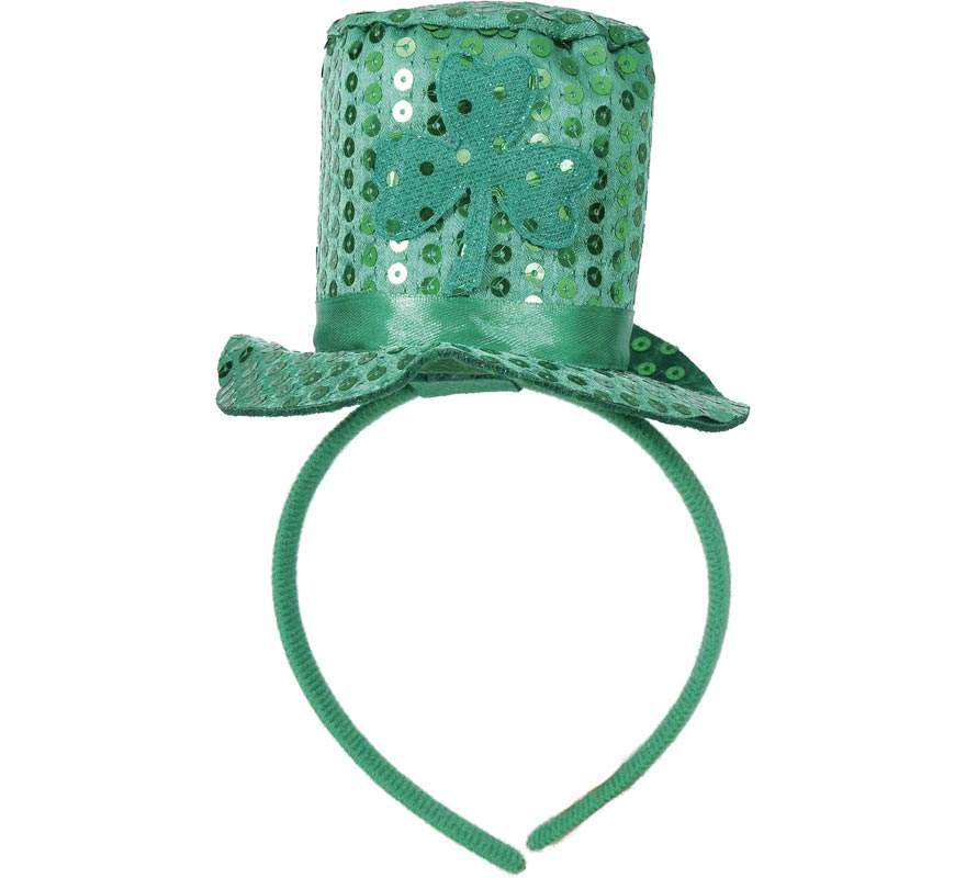 Diadema Minisombrero de San Patricio-B