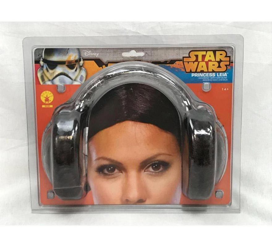 Diadema Orejeras Moños de Princesa Leia de Star Wars-B