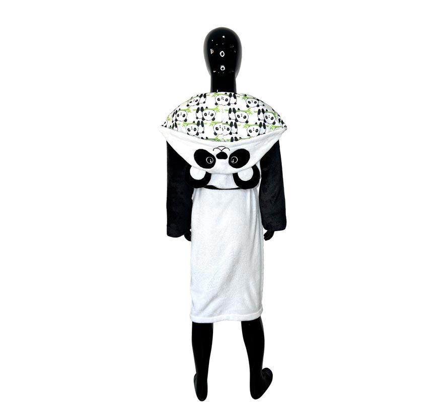 Disfraz Albornoz Paco Panda para niños-B