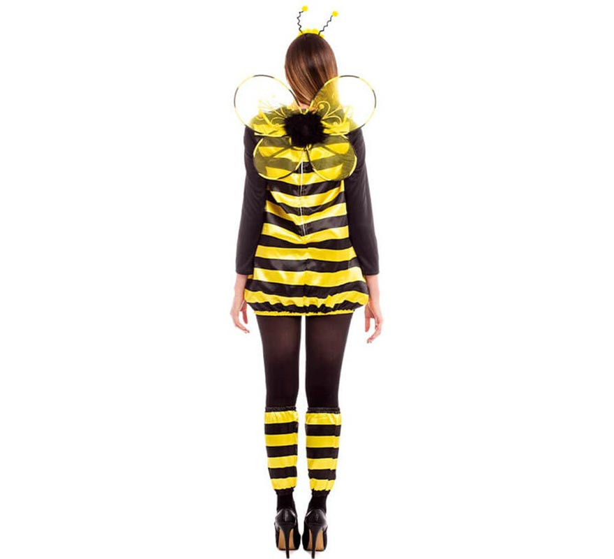 Costume d'abeille pour femme adulte avec ailes