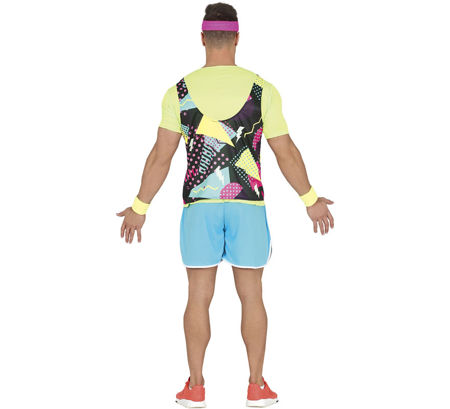 Jambières Fluo Années 80 - Accessoire Déguisement Carnaval, Soirée à Thème Rétro