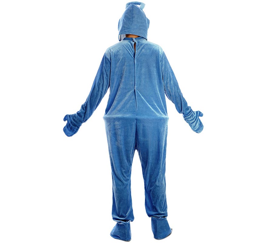 Fato de Alienígena Azul para TV Adulto-B