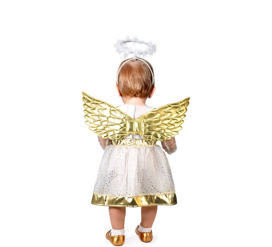 Disfraz de Ángel con Diadema y Alas para bebé-B