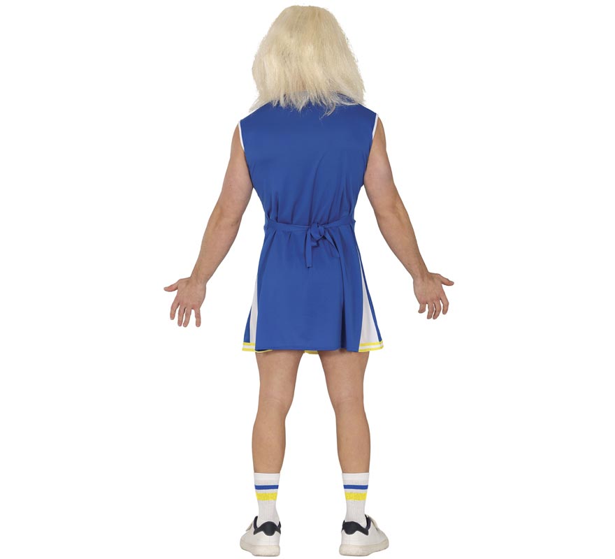 Blue Cheerleader Costume for Men-B