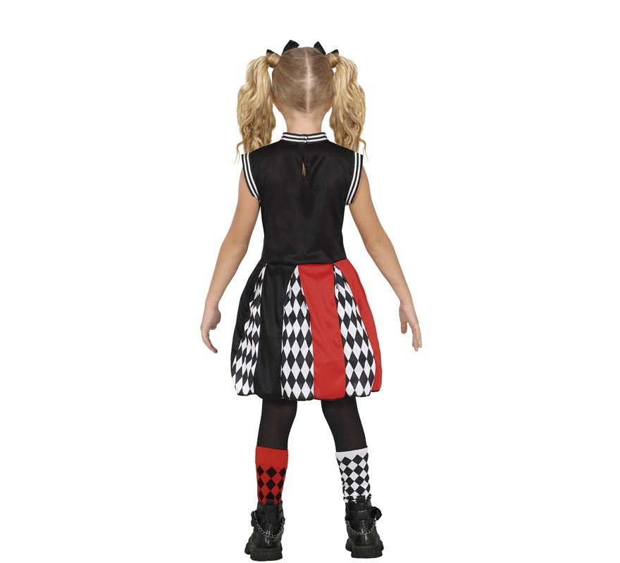 Costume da cheerleader pericolosa per ragazza-B