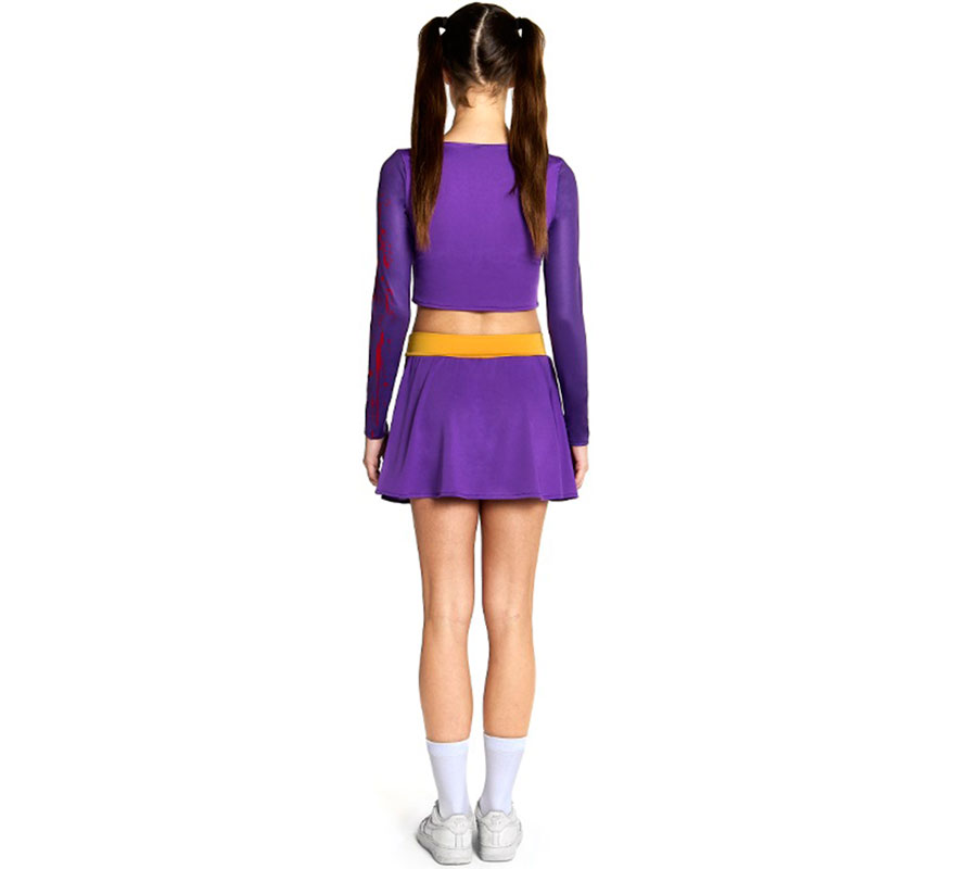 Bloody Zombie Cheerleader Costume for Women-B