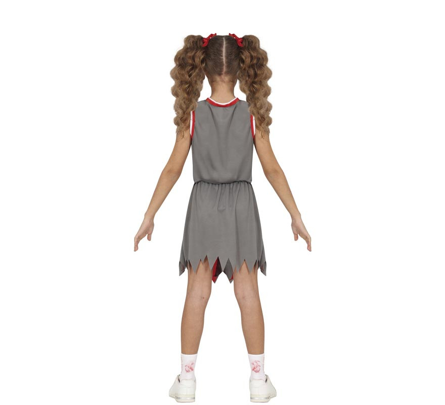 Zombie Cheerleader Costume for Girls-B