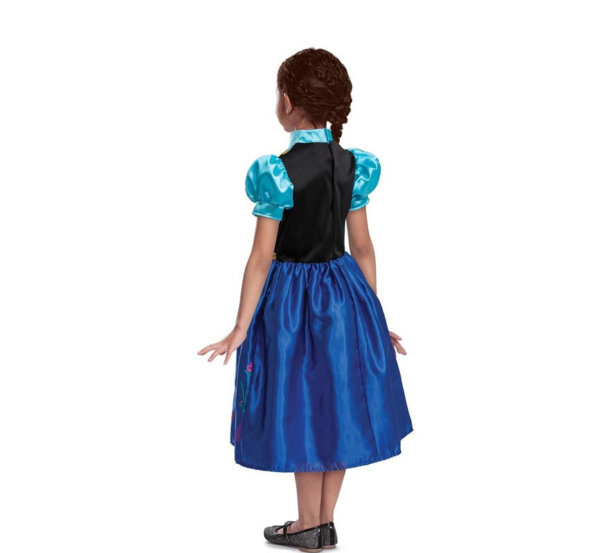 Costume classico Disney Frozen Anna in viaggio per bambina-B