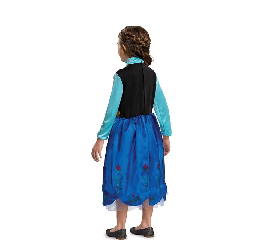 Disfraz de Anna Viajera Disney Frozen Deluxe para niña-B