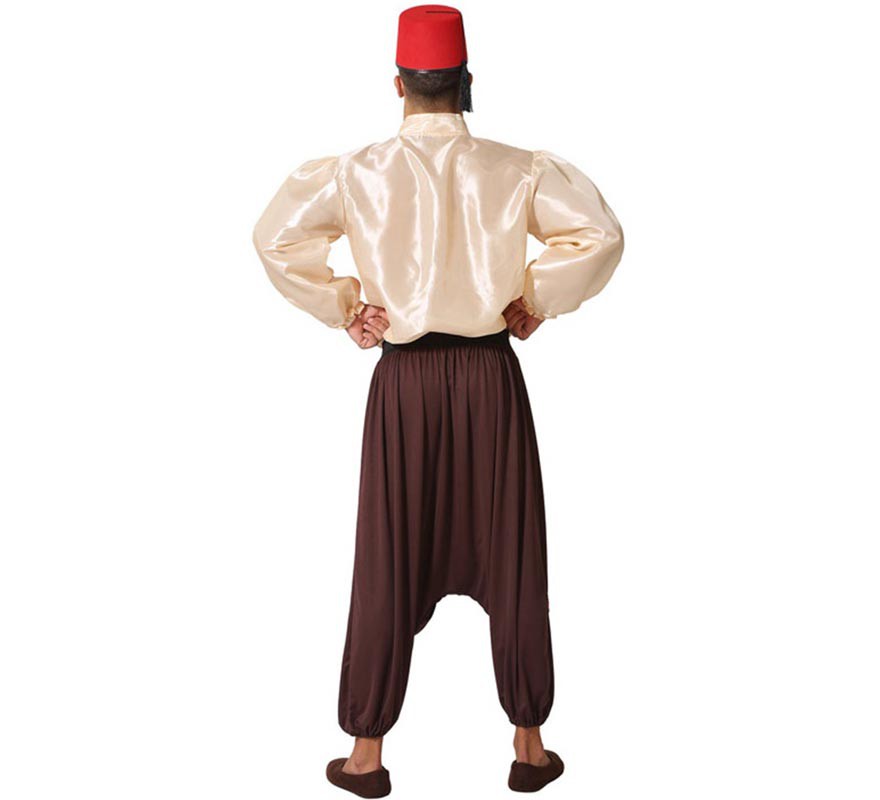 Disfraz de Árabe Marrón para hombre-B