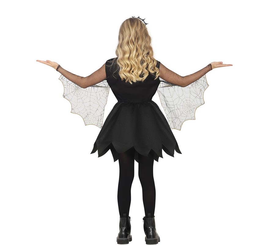 Fato de aranha brilhante para meninas-B