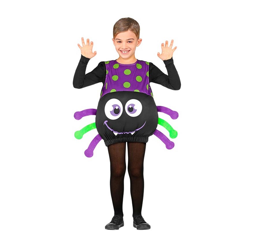 Fato de aranha travessa para crianças-B