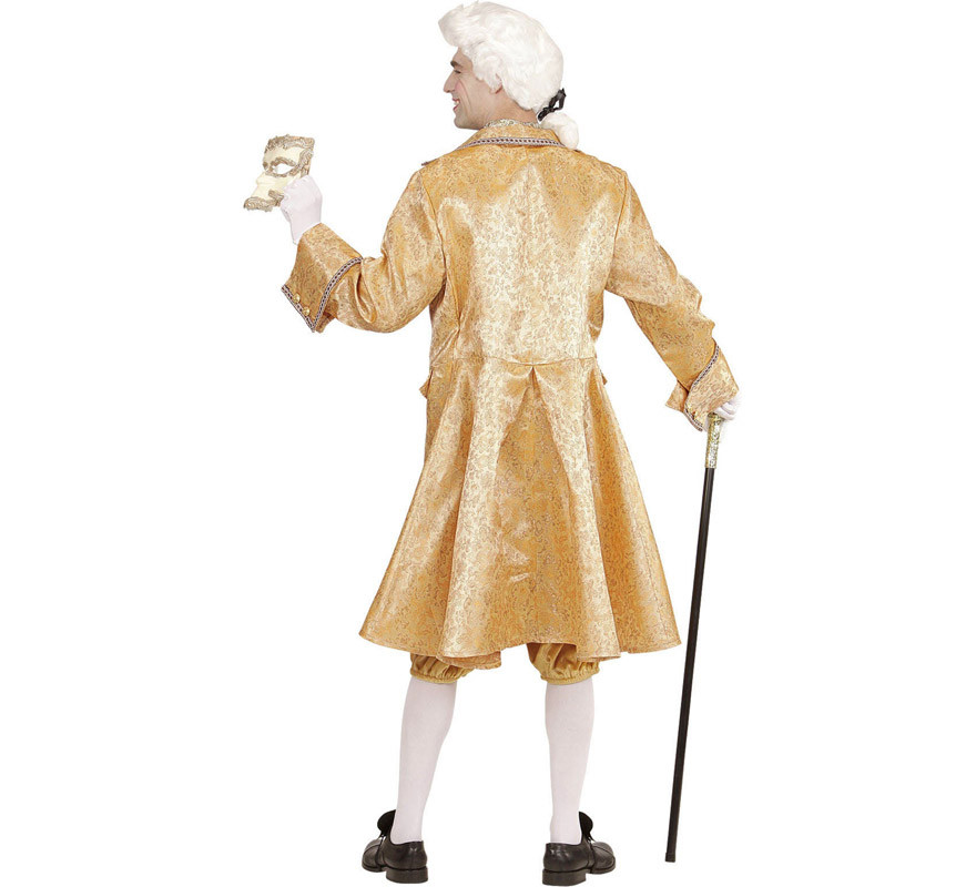 Costume da aristocratico veneziano dorato da uomo-B