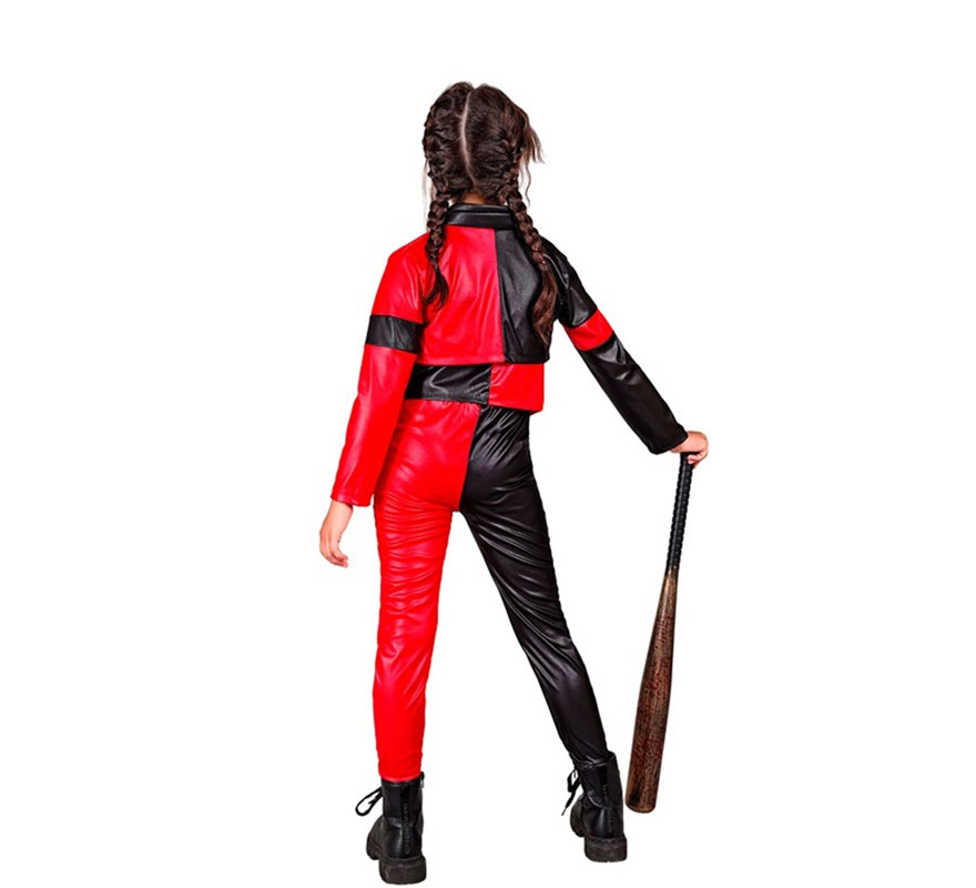 Dangerous Harlequin Costume for Girls-B
