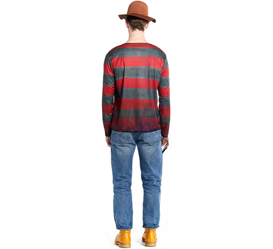 Men's Nightmare Killer Costume with Hat-B