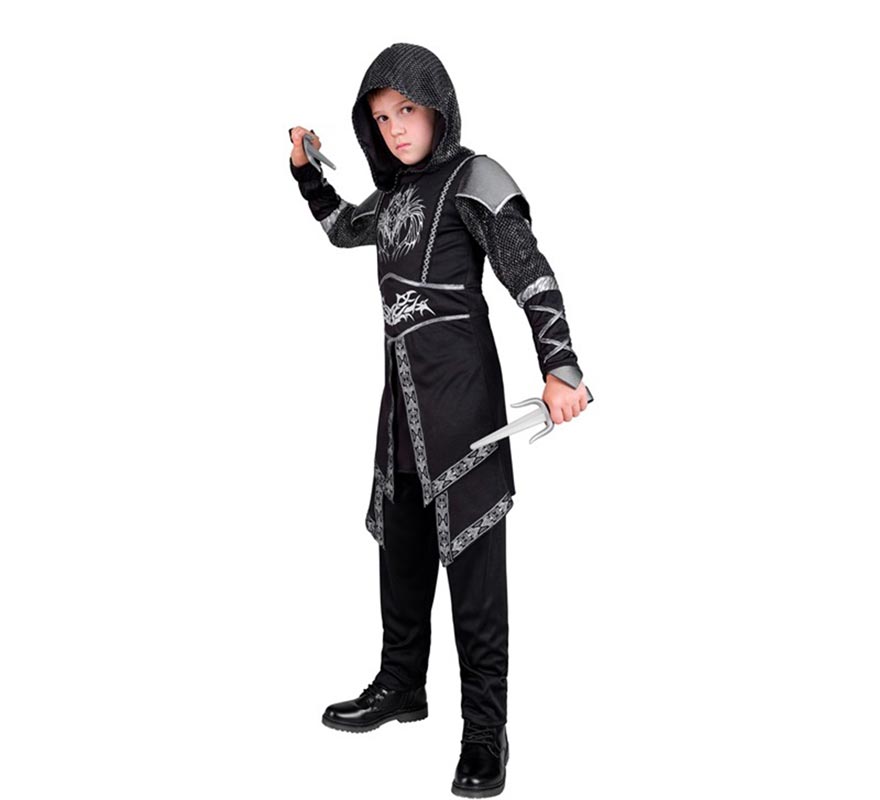 Dark Assassin Costume for Boys-B