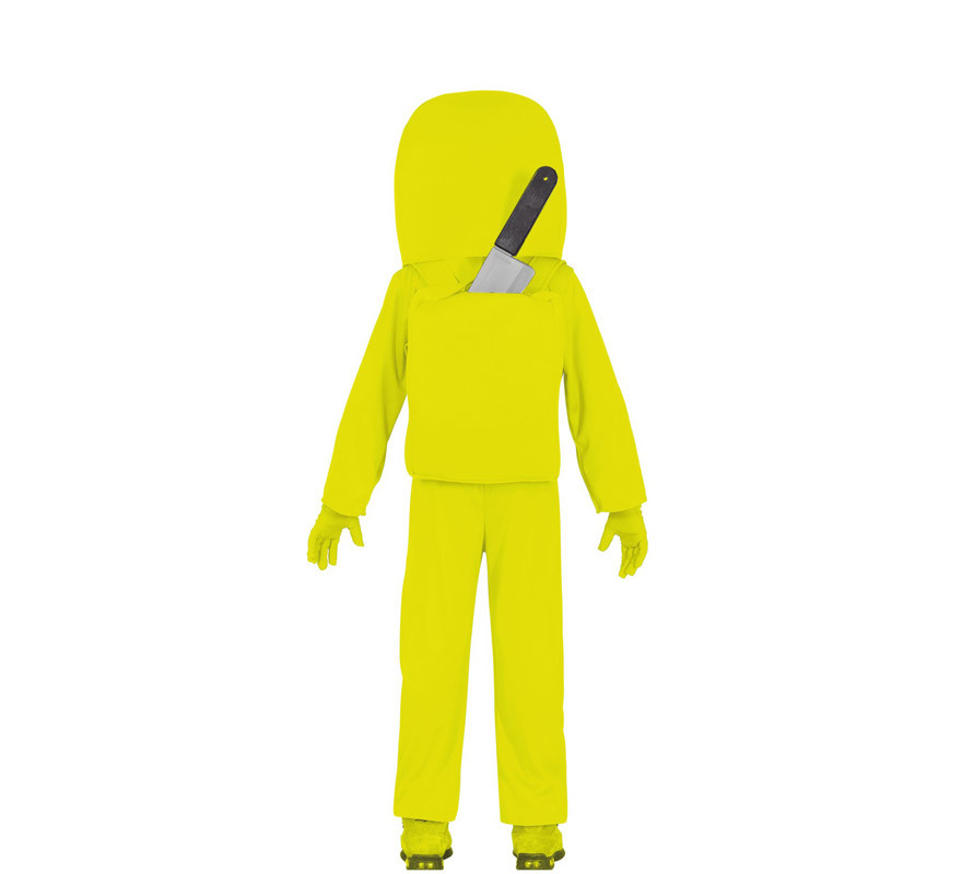 Disfraz de Astronauta Impostor Amarillo para niños-B