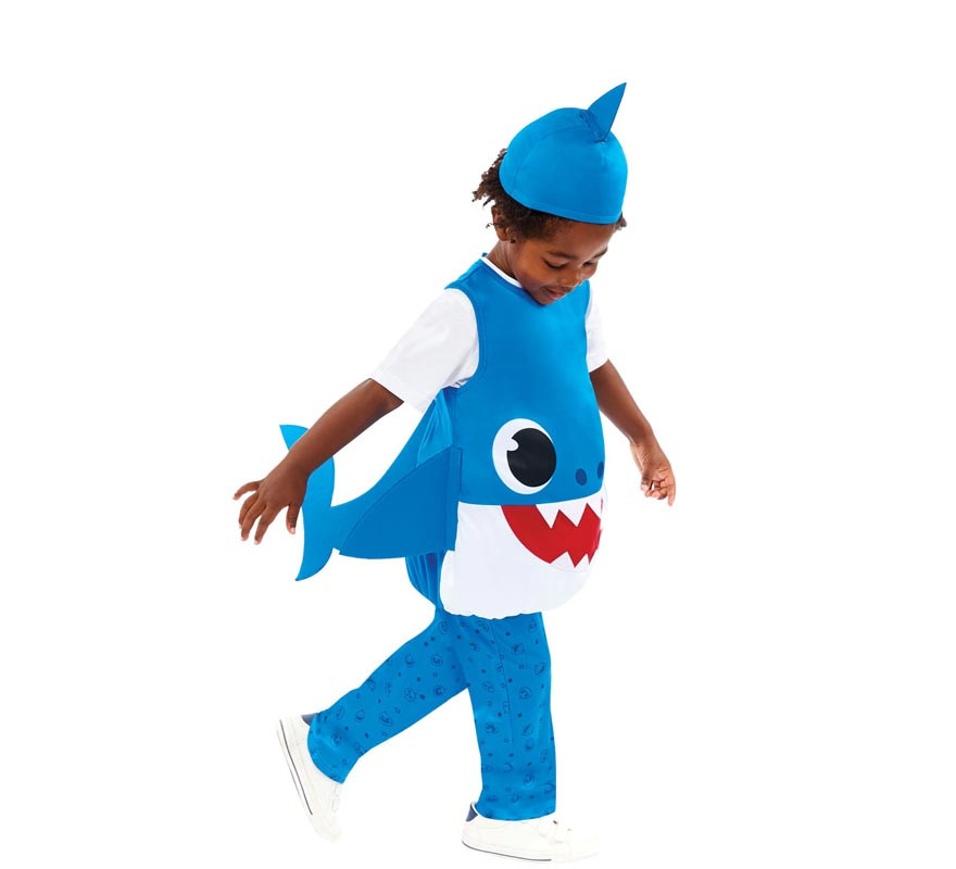 Disfraz de Baby Shark Papa Azul para niños y bebes-B