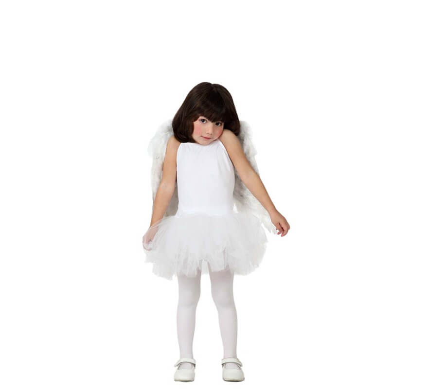 Disfraz de Bailarina Blanco para Niña-B