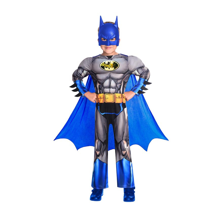 Disfraz de Batman Musculoso El Intrepido para niño-B