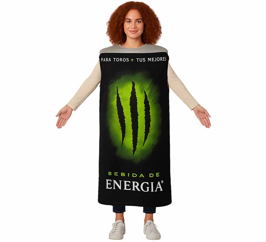 Large Energy Drink Adult Costume-B
