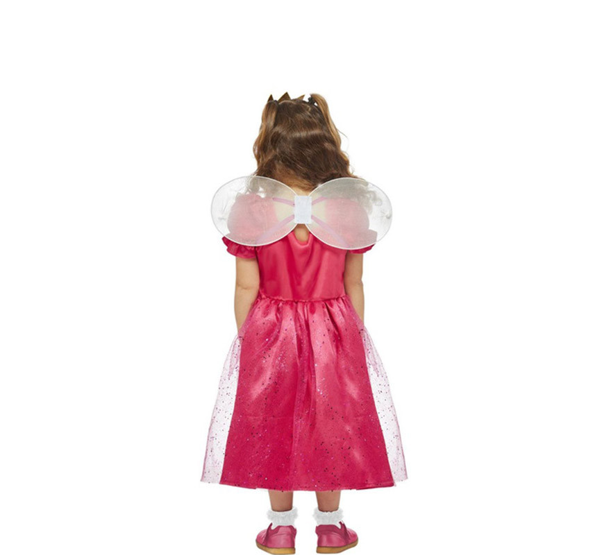 Costume rosa Ben e Holly per bambina-B