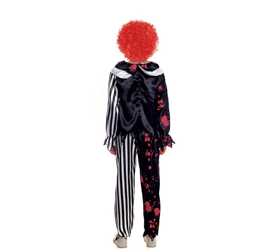 Disfraz de Bloody Clown para niños-B