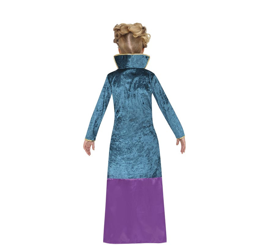 Costume da strega lilla per bambina-B