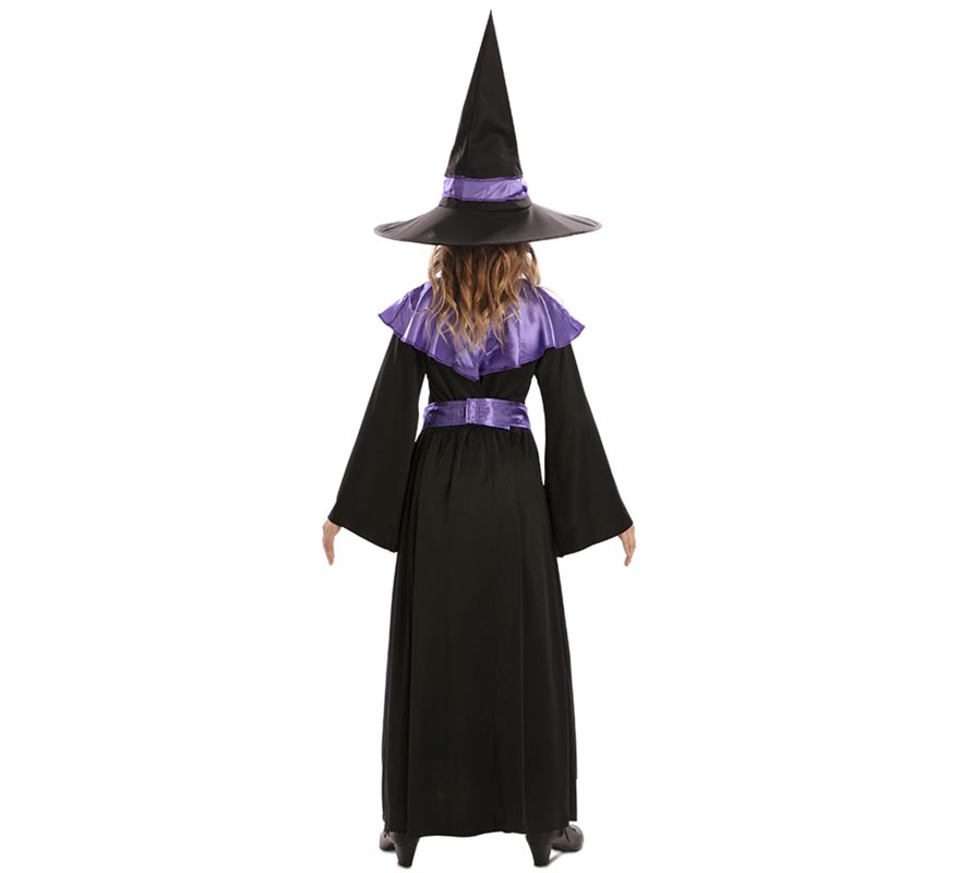 Purple Witch Costume for Girls-B