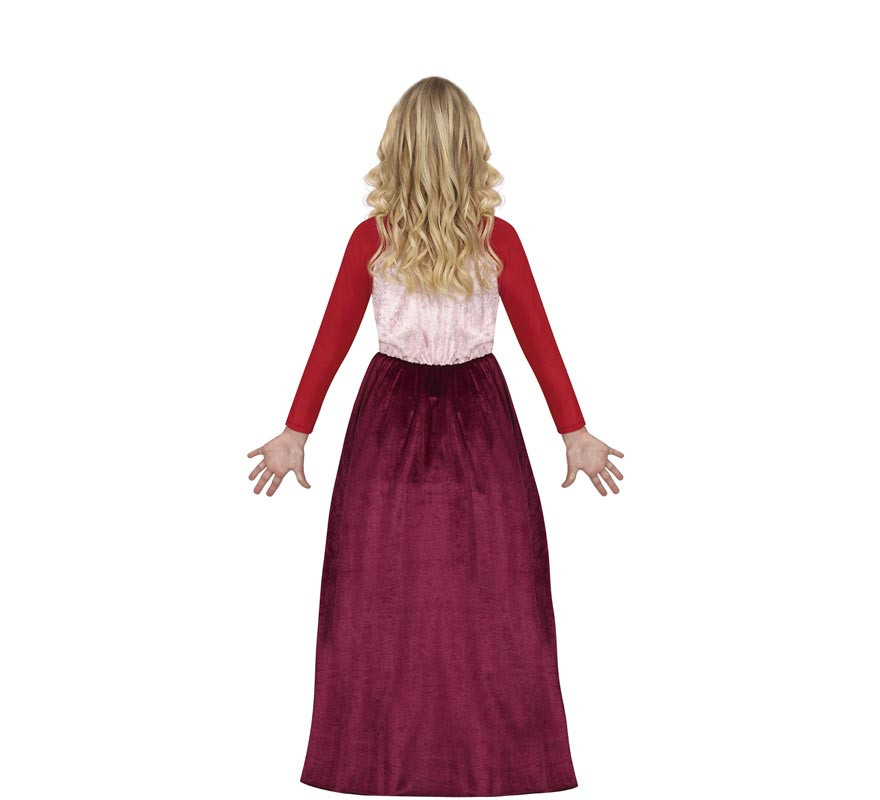 Red witch costume for girls-B