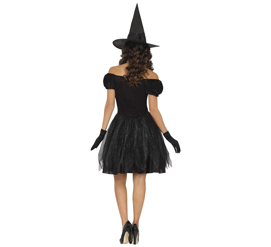 Women's Cobweb Witch Costume-B