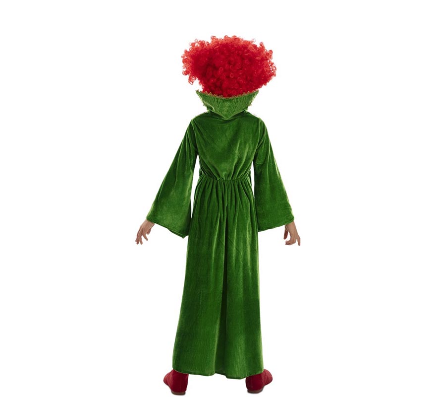 Green Witch Costume for Girls-B