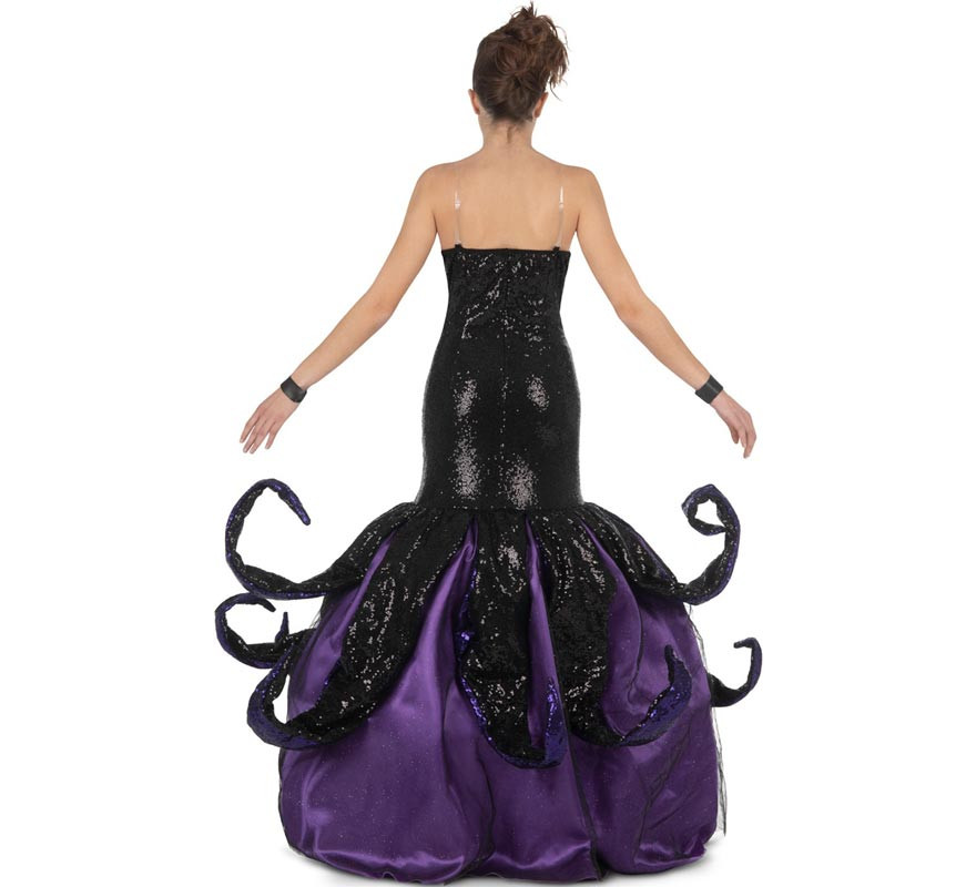 Purple Sea Villain Witch Costume for Women-B