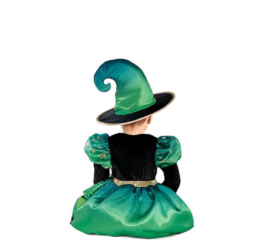Green Witch Costume for Baby-B